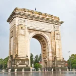 Triumph Arch in Bucharest, Romania.