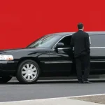 black limousine